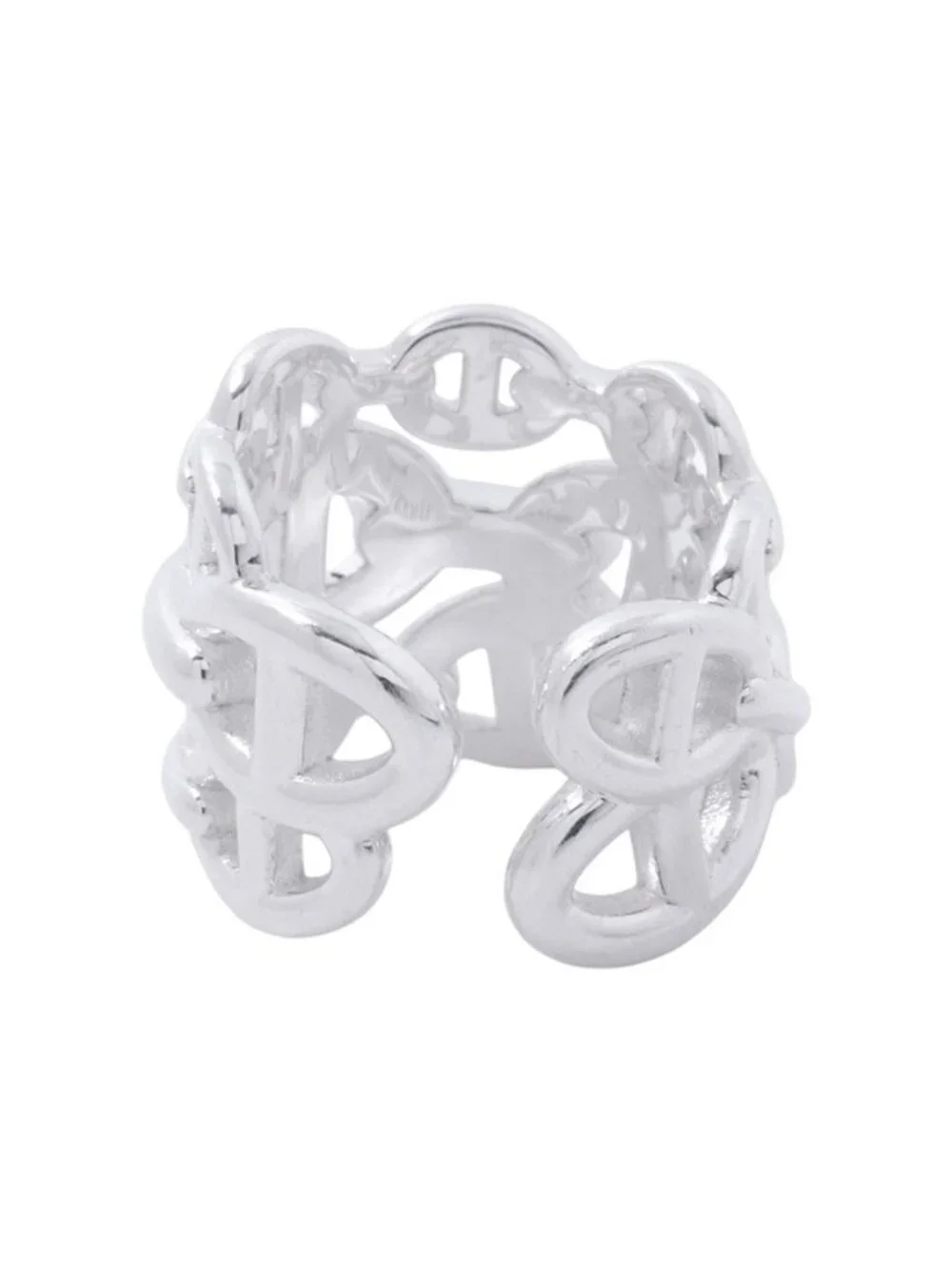 Hermes Ring Chaine D'ancre Enchainee GM